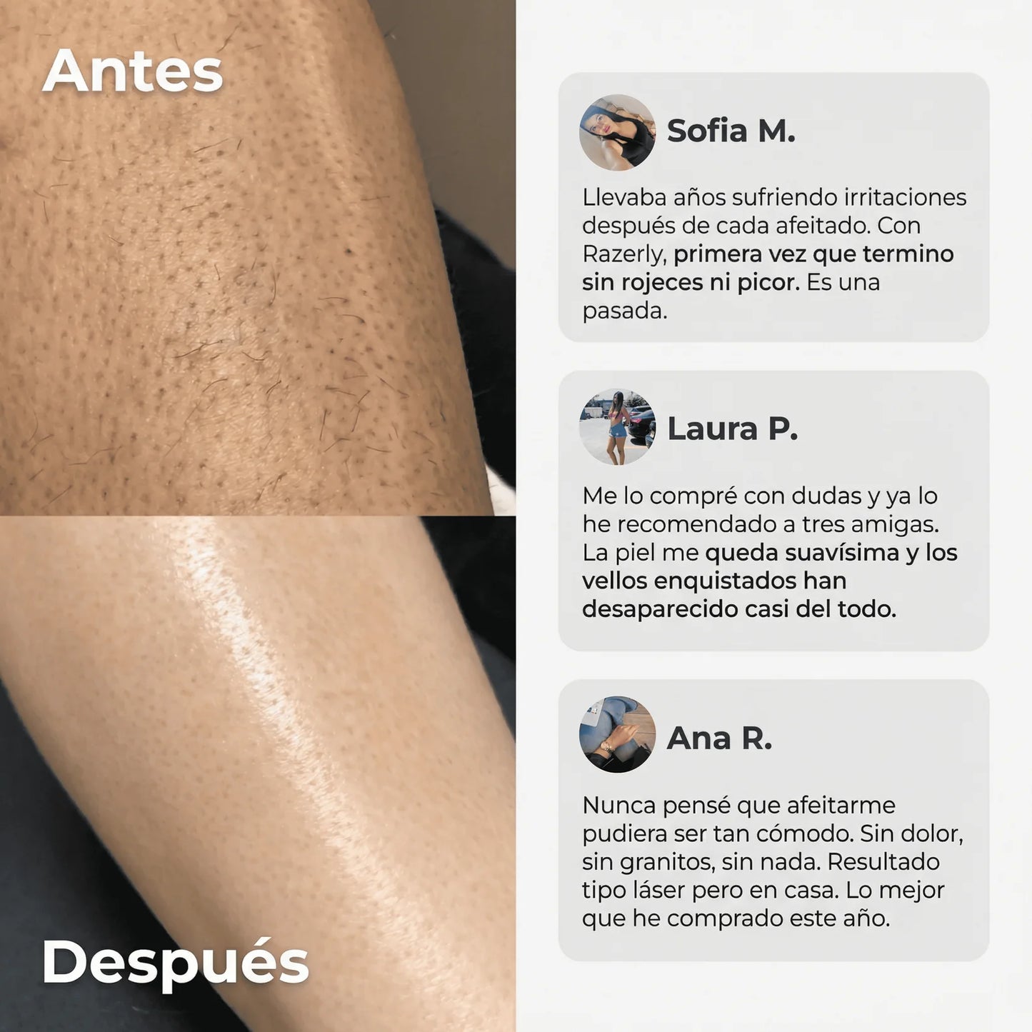 Maquinilla 2 en 1 para Bikini y Cuerpo Razerly™